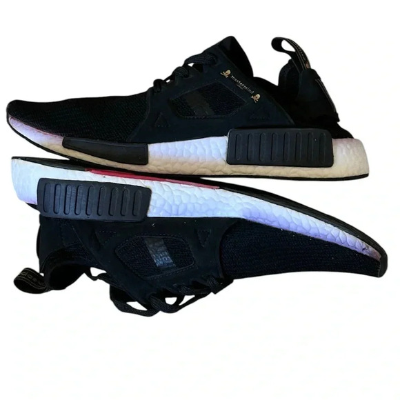 Adidas NMD X Mastermind Japan Athletic Sneaker in Black/Gold Men’s Size 7 - Picture 8 of 14